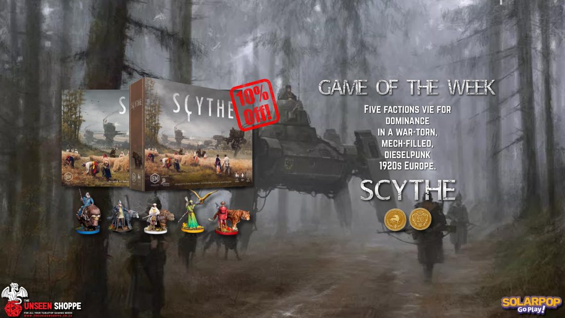 Game of the Week: Scythe - Unleash Your Inner Strategist! 🏰💪