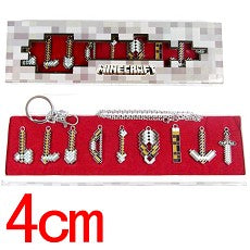 Minecraft Key Chain Set