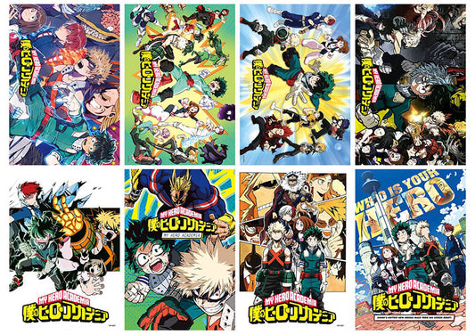 My Hero Academia anime posters