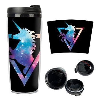 Galaxy Unicorn Travel Mug