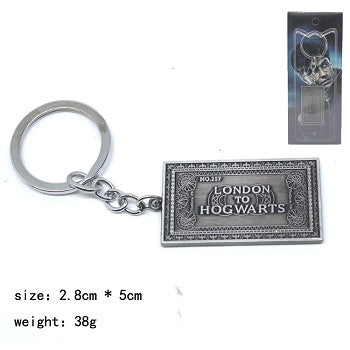 Harry Potter Key Chain Ticket