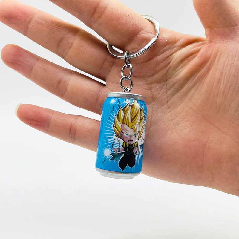 Dragon Ball pop cans key chain