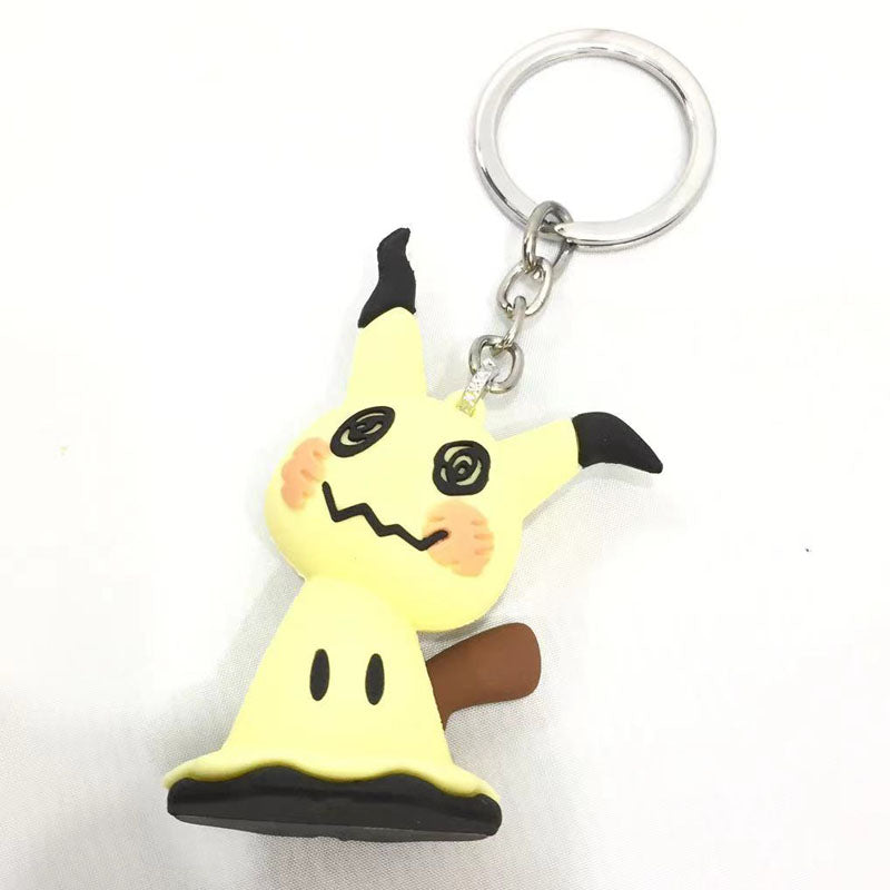 Pokemon Doll Key Chains - Pokeball/Mimikyu