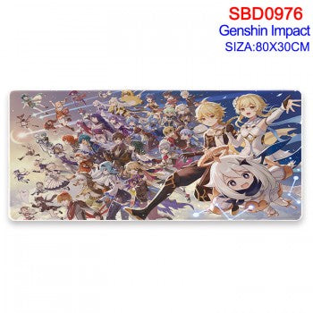 Genshin Impact game big mouse pad mat 80*30/90*40