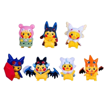 Cosplaying Pikachu Mini Figures - Random Single