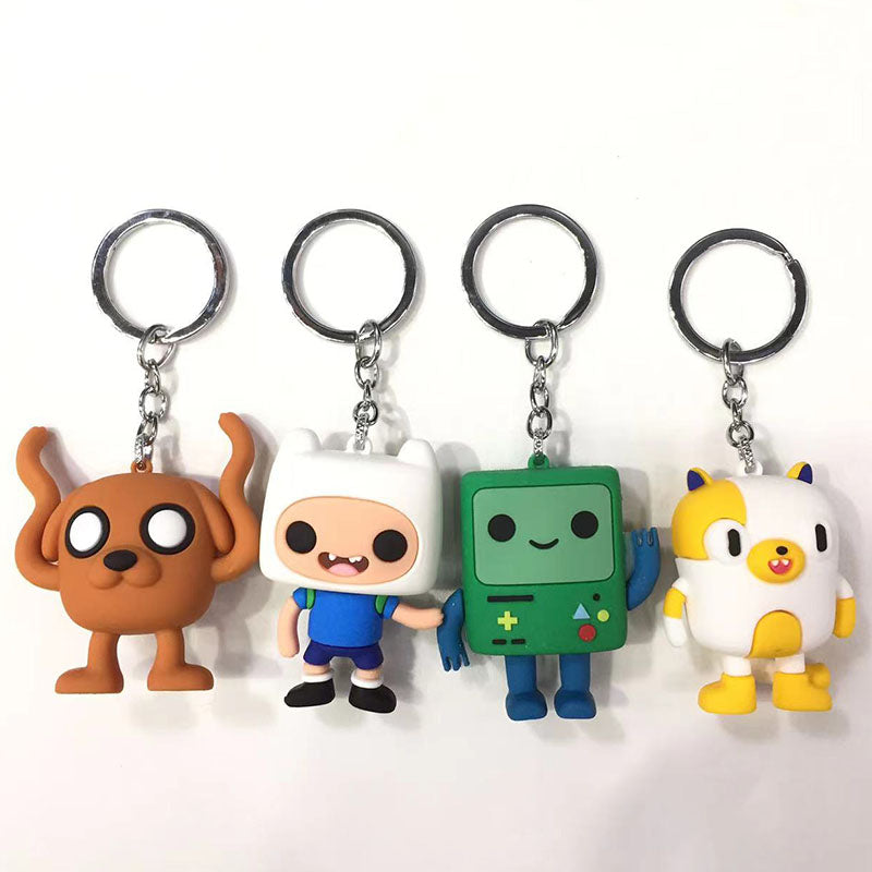 Adventure Time figure doll key chains