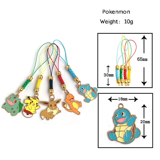 Pokemon key chain phone straps