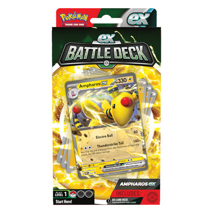 Pokémon Ampharos EX or Lucario EX Battle Deck