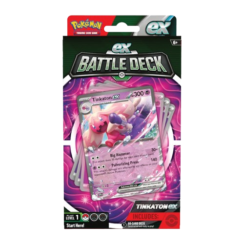 Pokémon Chien-Pao EX or Tinkaton EX Battle Deck