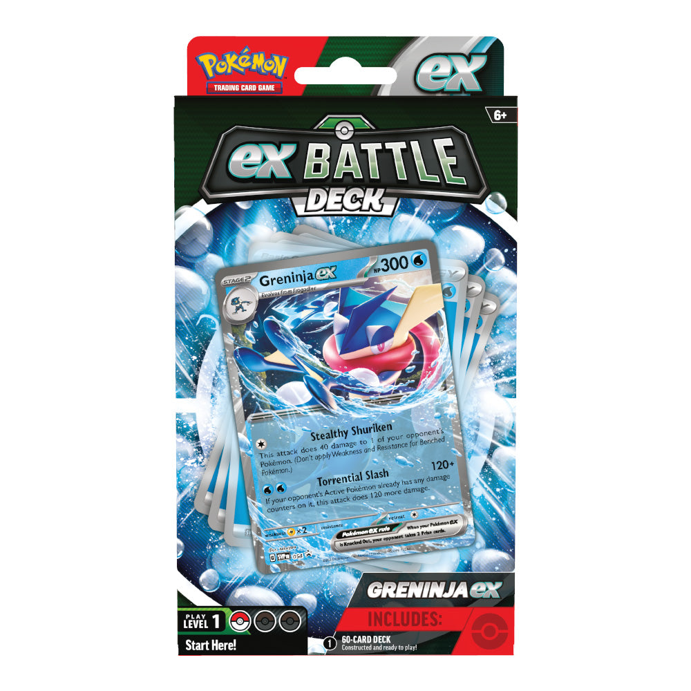 Pokémon: Kangaskhan EX Battle Deck / Greninja EX Battle Deck (2023)