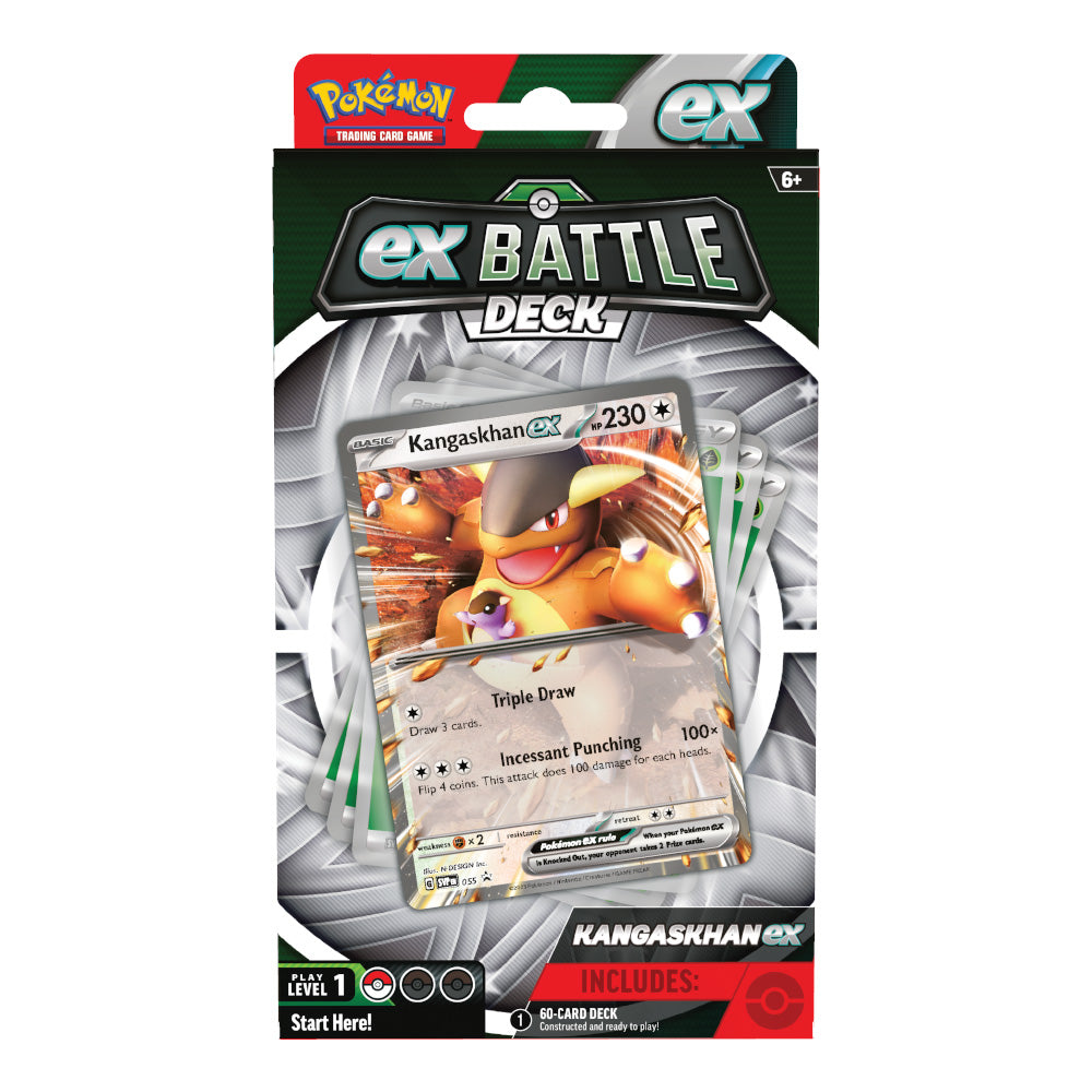 Pokémon: Kangaskhan EX Battle Deck / Greninja EX Battle Deck (2023)