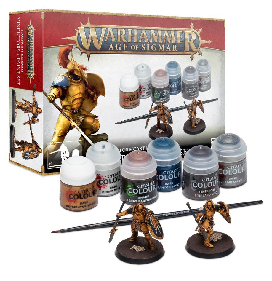 Stormcast Eternals + PAINT SET (VINDICTORS)