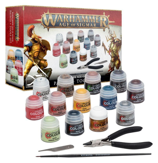 Age of Sigmar Paints + Tools 3.0