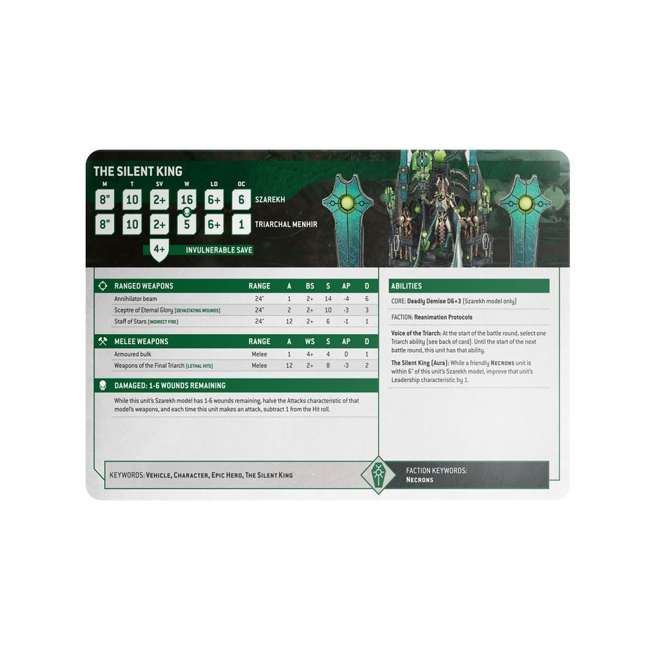 Datasheet Cards: NECRONS (ENG)