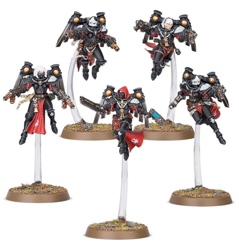 Adepta Sororitas Seraphim Squad