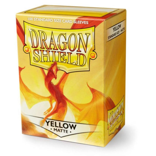 Dragon Shield Sleeves Matte Yellow (100ct.)