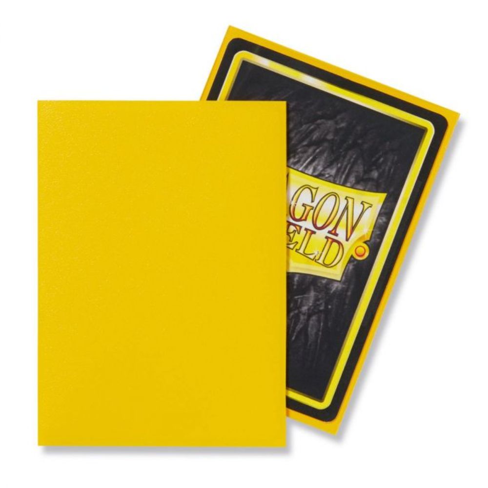 Dragon Shield Sleeves Matte Yellow (100ct.)