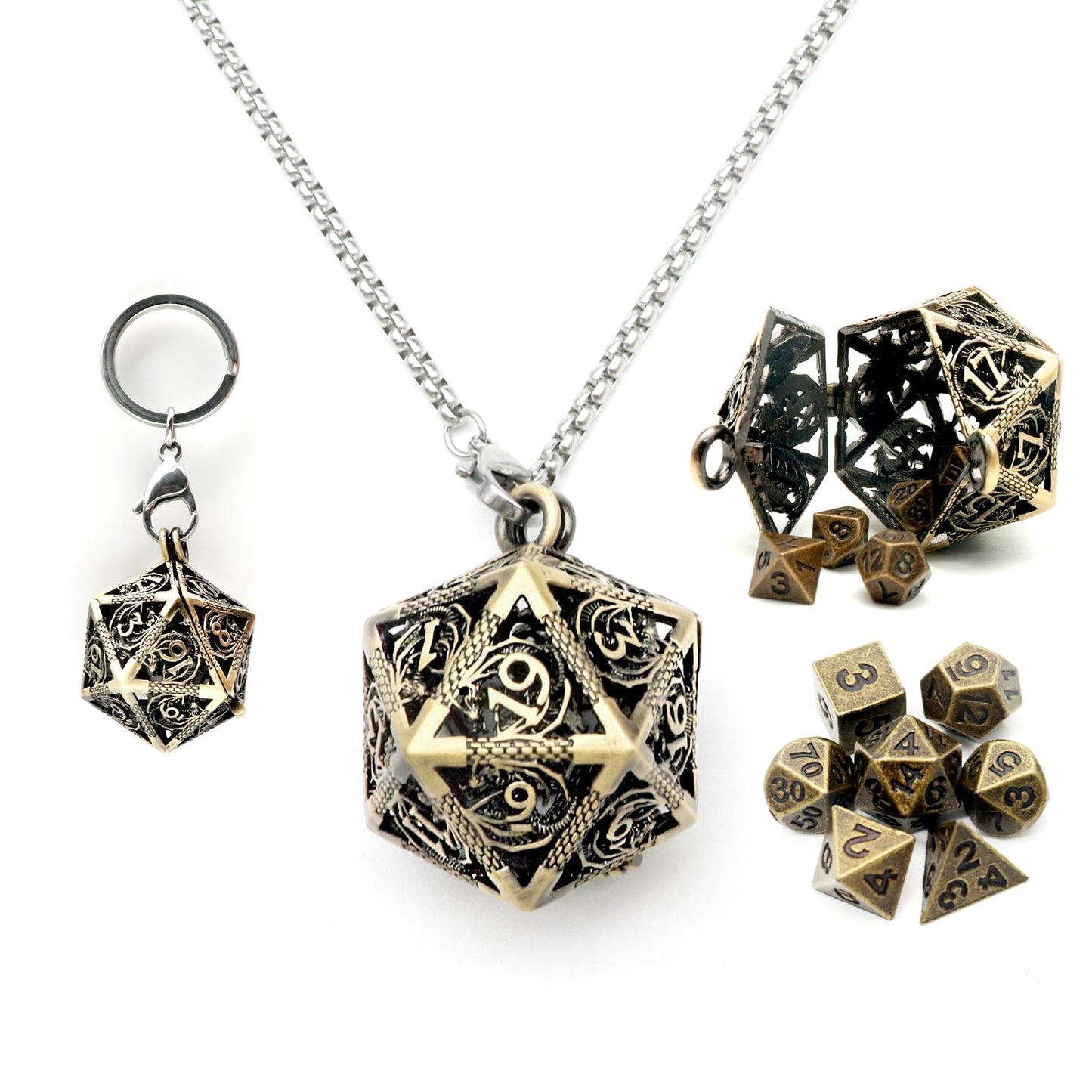 D20 Keychain