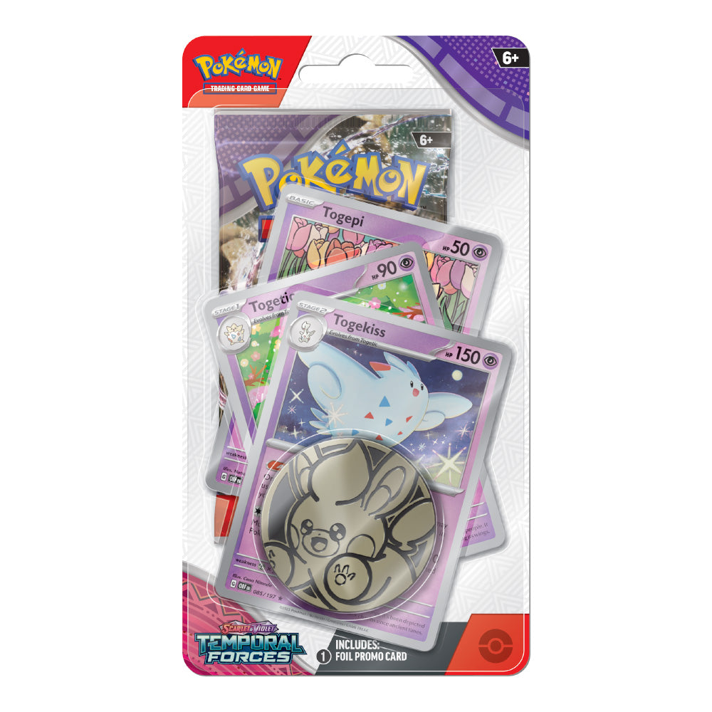 Pokemon: Scarlet & Violet 5 - Temporal Forces Premium Blister