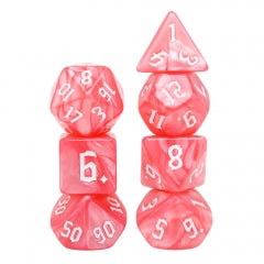 Pearl Dice - 7 Polyhedral