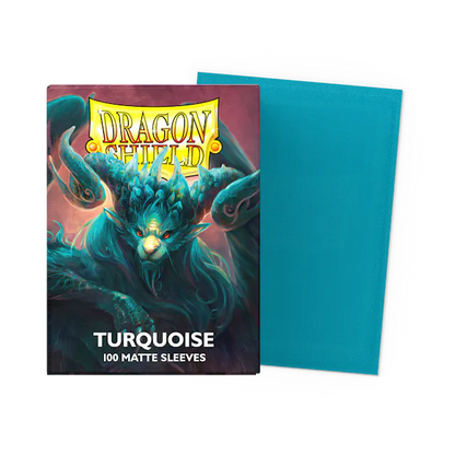 Dragon Shield Matte - Players Choice - Turquoise (100 ct. in box)