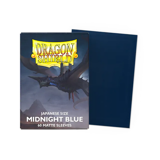 Dragon Shield Matte  Japanese Sleeves Midnight Blue (60 ct. in box)