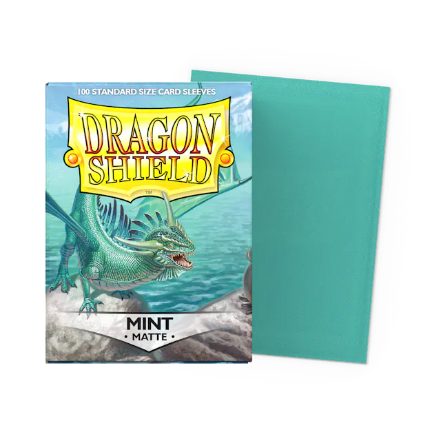 Dragon Shield Matte - Mint  (100ct. In box)