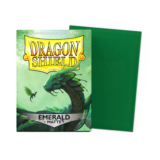 Dragon Shield Standard Sleeves Matte Emerald (100ct.)