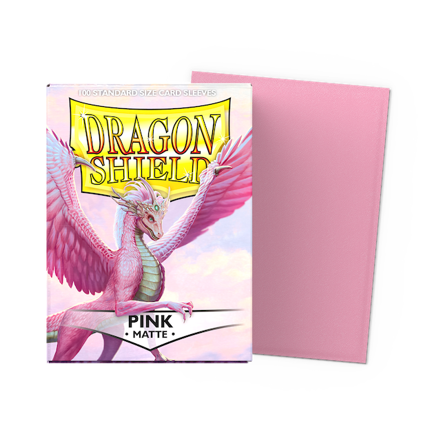 Dragon Shield Standard Sleeves Matte Pink