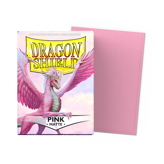 Dragon Shield Standard Sleeves Matte Pink