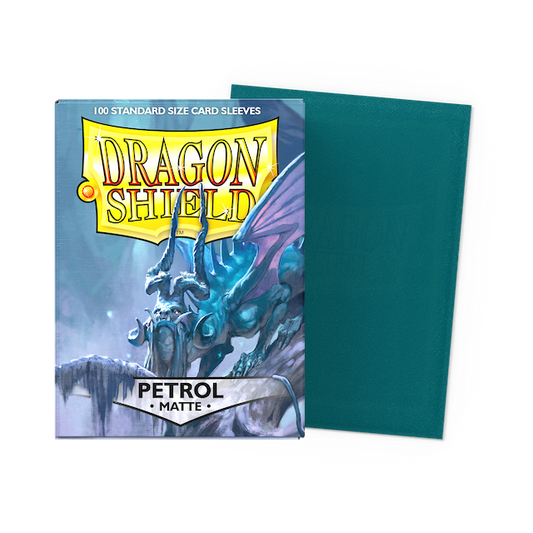 DRAGON SHIELD SLEEVES: MATTE Petrol (BOX OF 100)