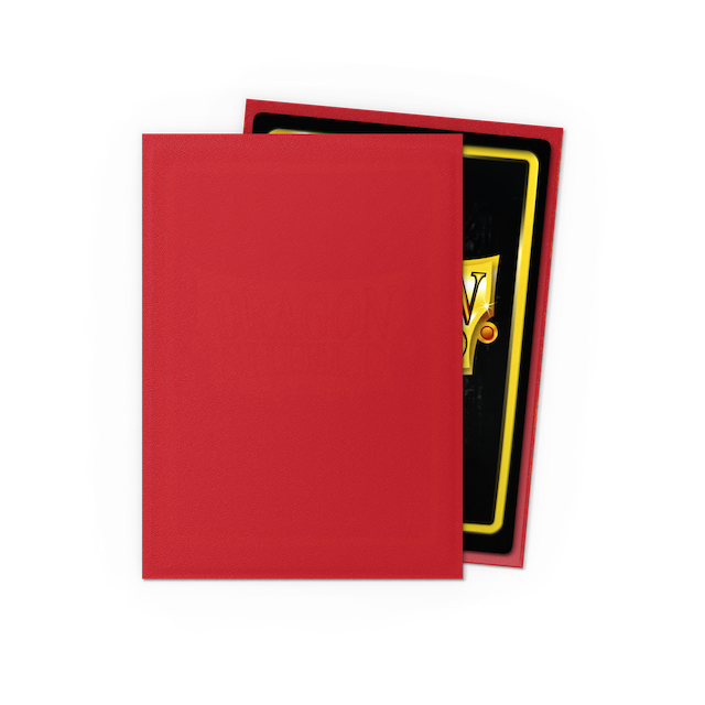 Dragon Shield Standard Sleeves Matte Crimson (100ct.)