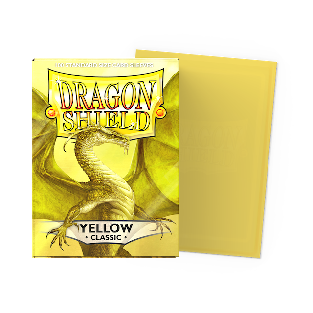 Dragon Shield Standard Sleeves Classic Yellow (100ct.)