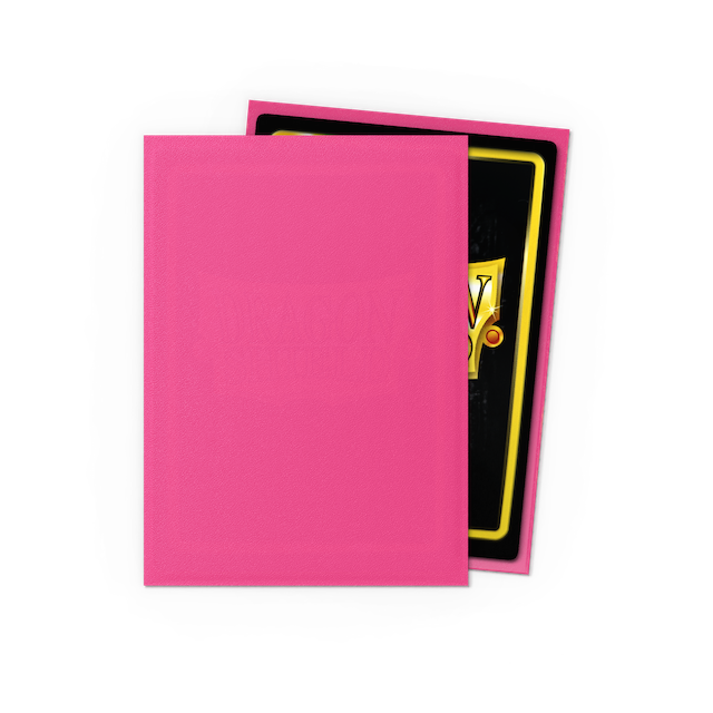 Dragon Shield Sleeves - Standard size Matte Pink Diamond