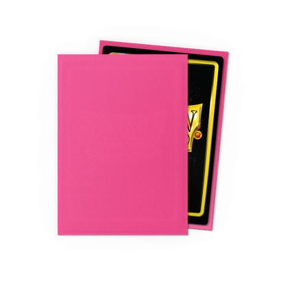 Dragon Shield Sleeves - Standard size Matte Pink Diamond