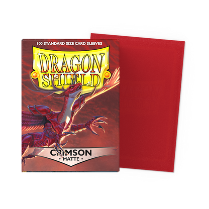 Dragon Shield Standard Sleeves Matte Crimson (100ct.)