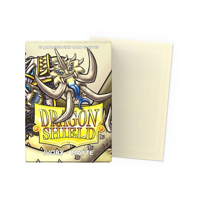 Dragon Shield Japanese Matte Sleeves Ivory