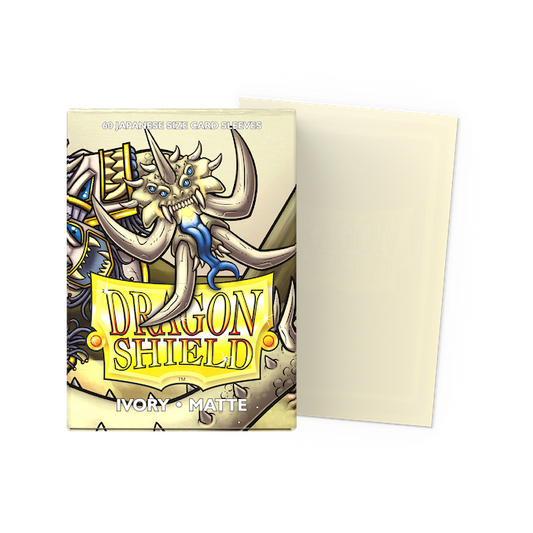 Dragon Shield Japanese Matte Sleeves Ivory