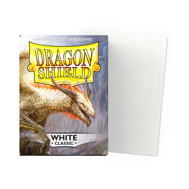 Dragon Shield Standard Sleeves Classic White(100ct.)