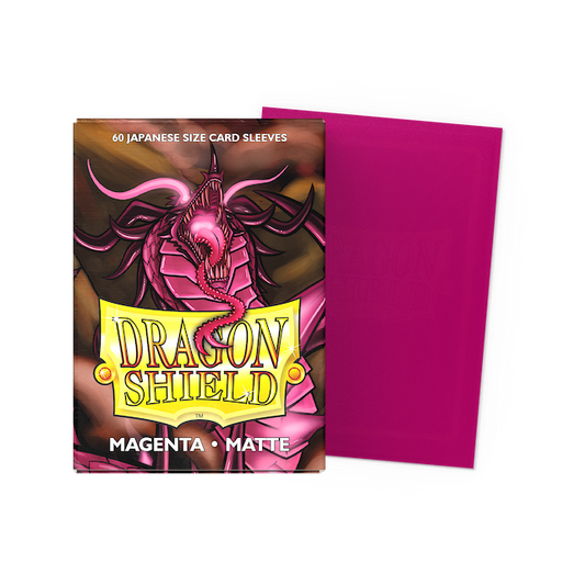 Dragon Shield Japanese Matte Sleeves Magenta