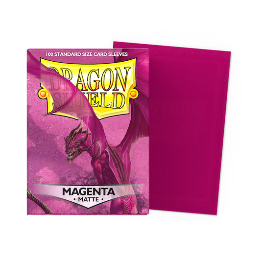 Dragon Shield Matte Sleeves Magenta (100ct.)