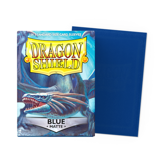 Dragon Shield Standard Matte Sleeves Blue (100ct.)