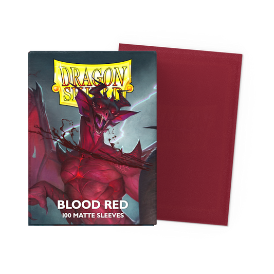 Dragon Shield Standard Sleeves Matte - Blood Red (100ct.)