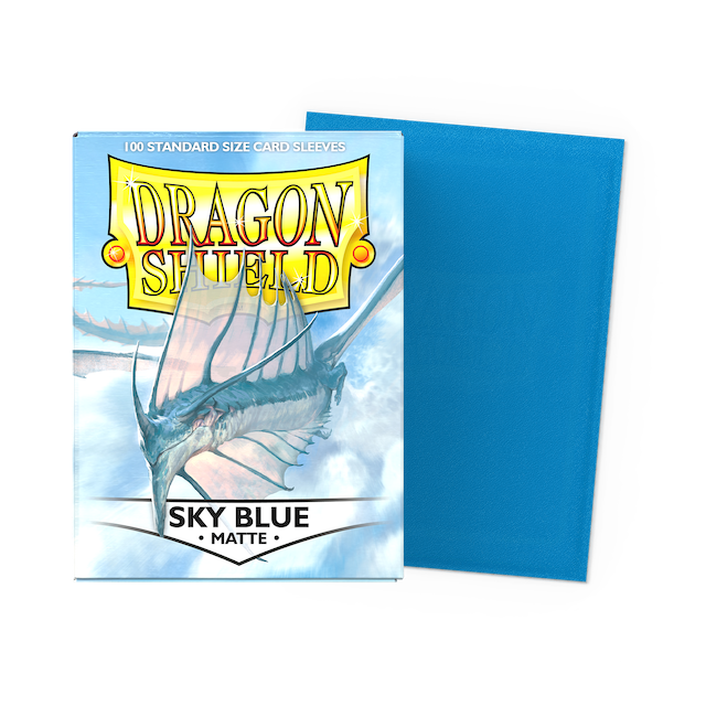 Dragon Shield Sleeves Matte Sky Blue (100ct.)