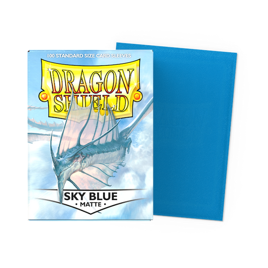 Dragon Shield Sleeves Matte Sky Blue (100ct.)