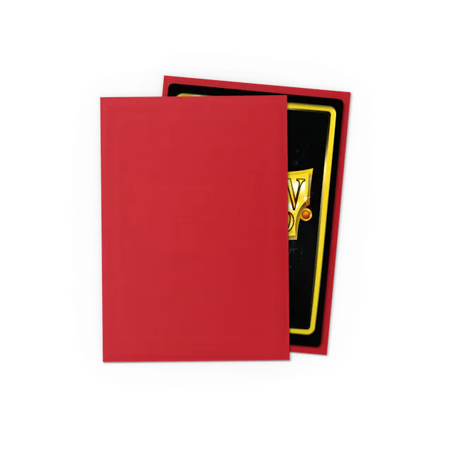 Dragon Shield Matte  Japanese Sleeves Crimson  (60 ct. in box)