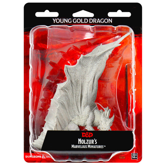 D&D Nolzur's Minis: Wave 11 - Young Gold Dragon