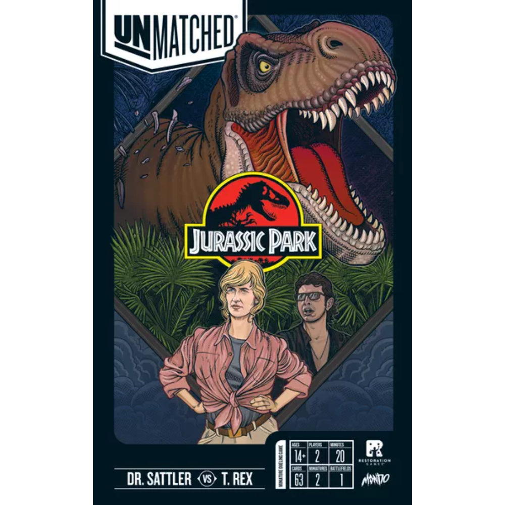 Unmatched: Jurassic Park - Dr Sattler vs T. Rex