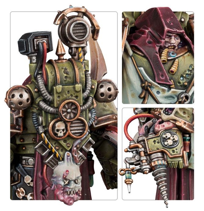 Death Guard  Nauseous Rotbone, the Plague Surgeon