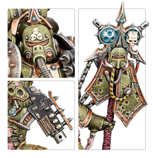 Death Guard  Plague Marine Icon Bearer